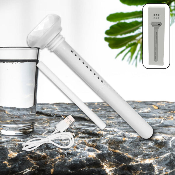 Mini Portable USB Humidifier – Quiet Cool Mist for Car, Home, Office, Travel (1 Pc)