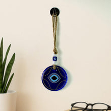 Handcrafted Evil Eye Wall Hanging with Beads & Tinkling Chime