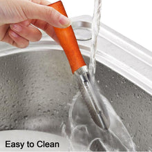 Wooden Handle and Stainless Steel Vegetable Peeler