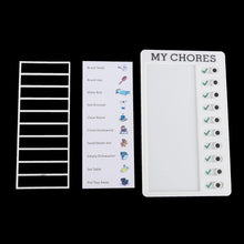 Portable My Chores Home Note Board Management Planning Memo Boards Reminding Time. (Size :- 20x12Cm)