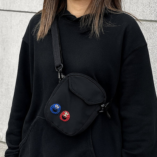 Women Nylon Joker Cute Messenger Bag Shoulder Bag Small Square Bag