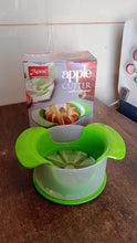 Apex Apple Cutter with Container – Unbreakable ABS Body & Stainless Steel Blades