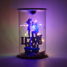Figurine with LED Light