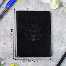 Premium Leatherette Passport Holder Cover (1 Pc)
